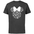 thumbnail image 1 of Disney Minnie Mouse Holiday Silhouette - Short Sleeve Cotton T-Shirt for Adults -Customized-Charcoal, 1 of 5