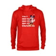 thumbnail image 1 of Disney Minnie Mouse Holiday Very Merry Merry Merry Christmas - Pullover Hoodie for Adults - Customized-Red, 1 of 5