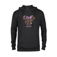 thumbnail image 1 of Disney Minnie Mouse Icon Halloween Sister - Pullover Hoodie for Adults - Customized-Black, 1 of 5