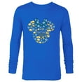 thumbnail image 1 of Disney Minnie Mouse Icon Hanukkah Chanukah Dreidel Menorah - Long Sleeve T-Shirt for Men – Customized-Royal, 1 of 5