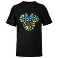 thumbnail image 1 of Disney Minnie Mouse Icon Hanukkah Chanukah Dreidel Menorah - Short Sleeve T-Shirt for Kids – Customized-Black, 1 of 5