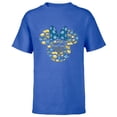 thumbnail image 1 of Disney Minnie Mouse Icon Hanukkah Chanukah Dreidel Menorah - Short Sleeve T-Shirt for Kids – Customized-Royal, 1 of 5
