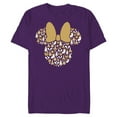 thumbnail image 1 of Disney Minnie Mouse Icon Holiday Cheer - Short Sleeve Blended T-Shirt for Adults - Customized-Purple, 1 of 5