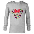 thumbnail image 1 of Disney Minnie Mouse Icon Kwanzaa - Long Sleeve T-Shirt for Men – Customized-Athletic Heather, 1 of 5