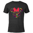 thumbnail image 1 of Disney Minnie Mouse Icon Kwanzaa - Short Sleeve Blended T-Shirt for Adults – Customized-Black, 1 of 5