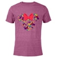 thumbnail image 1 of Disney Minnie Mouse Icon Kwanzaa - Short Sleeve Blended T-Shirt for Adults – Customized-Purple, 1 of 5
