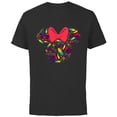 thumbnail image 1 of Disney Minnie Mouse Icon Kwanzaa - Short Sleeve Cotton T-Shirt for Adults - Customized-Black, 1 of 5