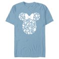 thumbnail image 1 of Disney Minnie Mouse Icon White Bunnies Easter - Short Sleeve Blended T-Shirt for Adults - Customized-Ocean Blue, 1 of 5