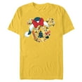 thumbnail image 1 of Disney Minnie Mouse Icon Winter Lodge Standard - Short Sleeve Blended T-Shirt for Adults – Customized-Yellow, 1 of 5