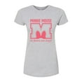 thumbnail image 1 of Disney - Minnie Mouse - In Bows We Trust - Juniors Fitted Graphic T-Shirt, 1 of 5