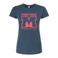thumbnail image 1 of Disney - Minnie Mouse - In Bows We Trust - Juniors Fitted Graphic T-Shirt, 1 of 5