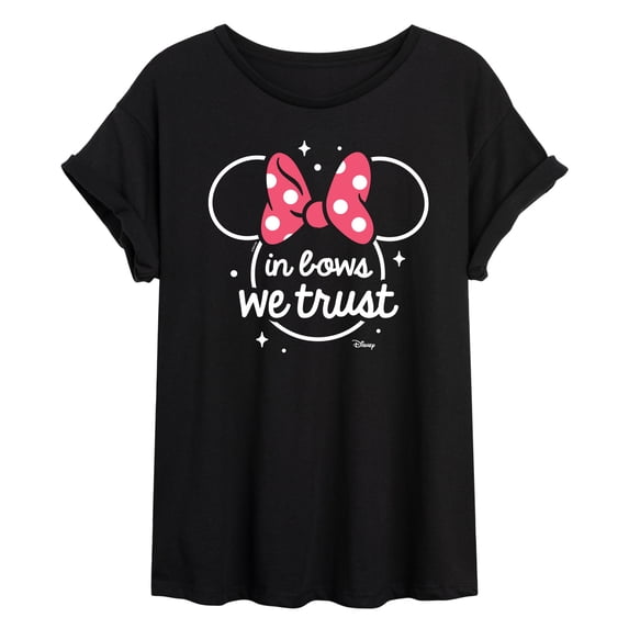 Disney - Minnie Mouse - In Bows We Trust - Women's Oversized T-Shirt