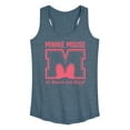 thumbnail image 1 of Disney - Minnie Mouse - In Bows We Trust - Women's Racerback Tank Top, 1 of 4