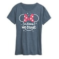 thumbnail image 1 of Disney - Minnie Mouse - In Bows We Trust - Women's Short Sleeve Graphic T-Shirt, 1 of 5