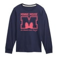 thumbnail image 1 of Disney - Minnie Mouse - In Bows We Trust - Youth Crewneck Fleece Sweatshirt, 1 of 5