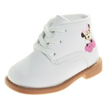 Disney Minnie Mouse Infant Walking Shoes - White, 5