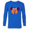 thumbnail image 1 of Disney Minnie Mouse Jack-o’-Lantern Halloween - Long Sleeve T-Shirt for Men - Customized-Navy, 1 of 5