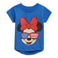 thumbnail image 1 of Disney Minnie Mouse July 4th Little Girls T-Shirt Infant to Big Kid, 1 of 4