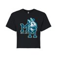 thumbnail image 1 of Disney - Minnie Mouse - Juniors Cropped Cotton Blend T-Shirt, 1 of 5