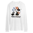 thumbnail image 1 of Disney - Minnie Mouse - Kitten Ex-purr-t - Men's Long Sleeve T-Shirt, 1 of 1