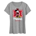 thumbnail image 1 of Disney - Minnie Mouse - Large Collegiate M - Women's Short Sleeve Graphic T-Shirt, 1 of 5