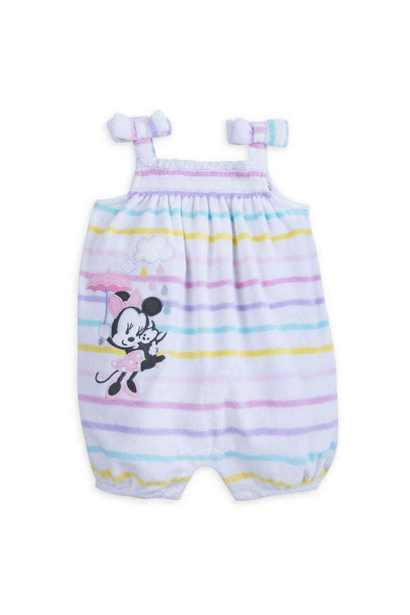 Minnie Mouse Layette Terry cloth Bubble Romper (9-12 Months)