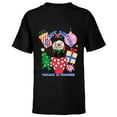 thumbnail image 1 of Disney Minnie Mouse Legs Christmas Holiday Do Not Disturb - Short Sleeve T-Shirt for Kids - Customized-Black, 1 of 5