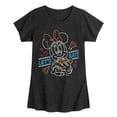 thumbnail image 1 of Disney - Minnie Mouse - Let's Eat Pizza - Toddler & Youth Girls Short Sleeve Graphic T-Shirt, 1 of 5