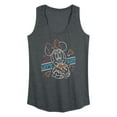 thumbnail image 1 of Disney - Minnie Mouse - Let's Eat Pizza - Women's Racerback Tank Top, 1 of 4