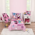 thumbnail image 1 of Disney Minnie Mouse Let's Party 4 Piece Toddler Bed Set, 1 of 8