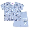 thumbnail image 1 of Disney Lilo & Stitch Girls 2 Piece T-Shirt and Biker Shorts Set Graphic Print Girls Outfits for Kids (Sizes 7-14), 1 of 9
