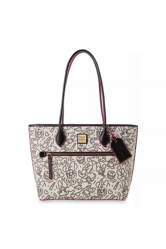 Minnie Mouse Line Art Dooney & Bourke Tote Bag