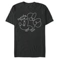 thumbnail image 1 of Disney Minnie Mouse Line Drawing Family Trip Vacation 2024 - Short Sleeve Blended T-Shirt for Adults - Customized-Dark Heather, 1 of 5