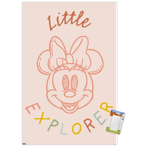Disney Minnie Mouse - Little Explorer Wall Poster, 22.375" x 34"