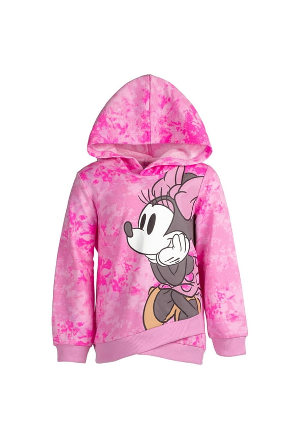 Minnie Mouse Little Girls Hoodie Toddler to Big Kid