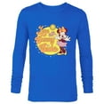 thumbnail image 1 of Disney Minnie Mouse Live on the Sunny Side Retro - Long Sleeve T-Shirt for Men - Customized-Navy, 1 of 5