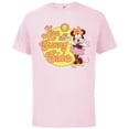 thumbnail image 1 of Disney Minnie Mouse Live on the Sunny Side Retro - Short Sleeve Cotton T-Shirt for Adults - Customized-Soft Pink, 1 of 5