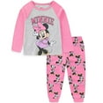 thumbnail image 1 of Disney Minnie Mouse Long Sleeve Shirt and Pants Set (Girls), 2 Piece Set, Sizes 12M-6X, 1 of 7