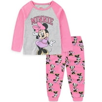 Disney Minnie Mouse Long Sleeve Shirt and Pants Set (Girls), 2 Piece Set, Sizes 12M-6X