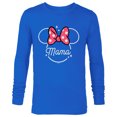 thumbnail image 1 of Disney Minnie Mouse Mama Head Icon Magic Mother’s Day - Long Sleeve T-Shirt for Men - Customized-Navy, 1 of 5