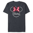 thumbnail image 1 of Disney Minnie Mouse Mama Head Icon Magic Mother’s Day - Short Sleeve Blended T-Shirt for Adults - Customized-Navy Heather, 1 of 5