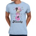 thumbnail image 1 of Disney Minnie Mouse Men's Howdy Cowgirl Wink T-Shirt (Light Blue, S-XXXL), 1 of 4