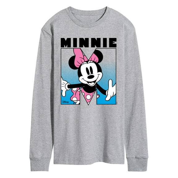 Disney - Minnie Mouse  - Men's Long Sleeve Graphic T-Shirt