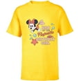 thumbnail image 1 of Disney Minnie Mouse Mermaid Bro of the Birthday Girl - Short Sleeve T-Shirt for Kids - Customized-Yellow, 1 of 5
