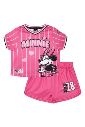 Minnie Mouse Toddler Girls' Soccer 2-Piece T-Shirt and Shorts Set Rose Pink