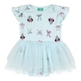 thumbnail image 1 of Disney Minnie Mouse Mesh Ruffle Bodysuit Newborn to Infant, 1 of 3