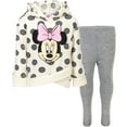 thumbnail image 1 of Disney Minnie Mouse Mickey Mouse Fleece Hoodie and Leggings Outfit Set Infant to Big Kid, 1 of 4
