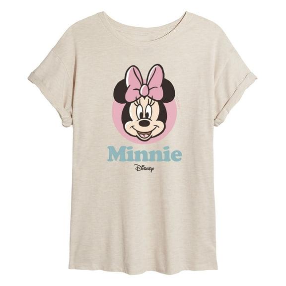Disney - Minnie Mouse - Minnie Happy Thoughts - Women's Oversized T-Shirt