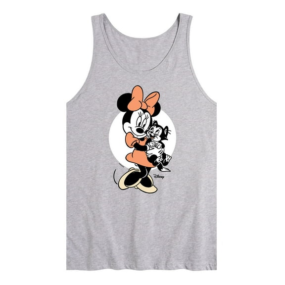 Disney - Minnie Mouse - Minnie loves Figaro - Men's Jersey Tank Top