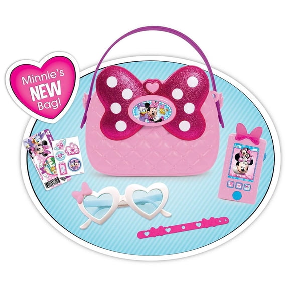 Disney Minnie Mouse Minnie's Happy Helpers Bag Set Playset (Bonus Minnie Doll)